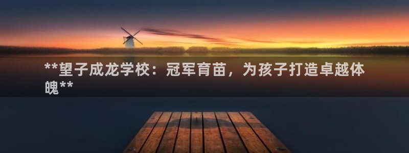 富联股份：**望子成龙学校：冠军育苗，为孩子打造卓越