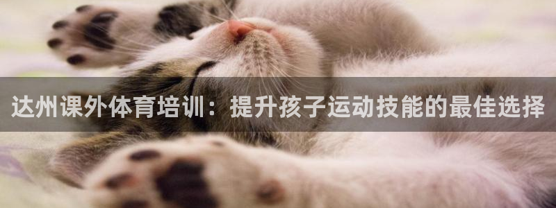 富联平台用户登陆不了：达州课外体育培训：提升孩子运动