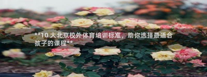 富联网是什么意思：**10 大北京校外体育培训标准，