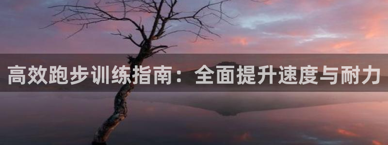 富联平台登录注册：高效跑步训练指南：全面提升速度与耐力